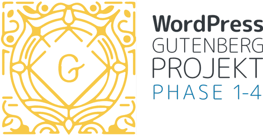 WordPress Gutenberg Projekt Phase 1-4