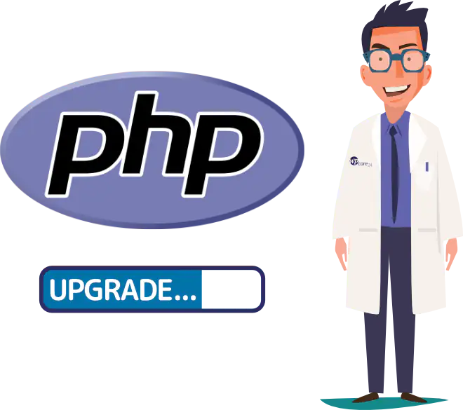 PHP aktualisieren, Upgrade, Update